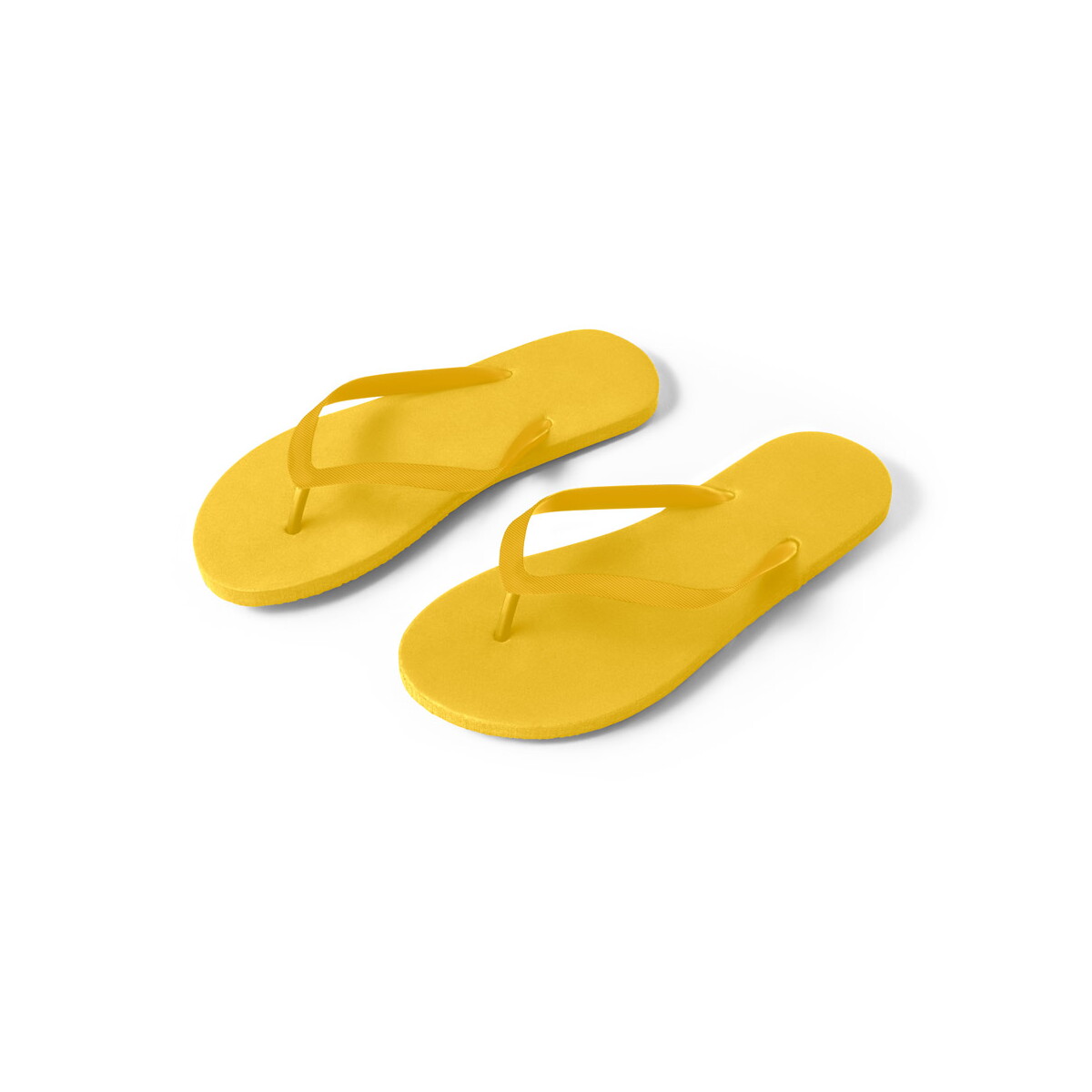 MAUPITI L / XL. Wygodne kapcie z podeszwą z PE i paskiem z PVC - żółte 95085_108