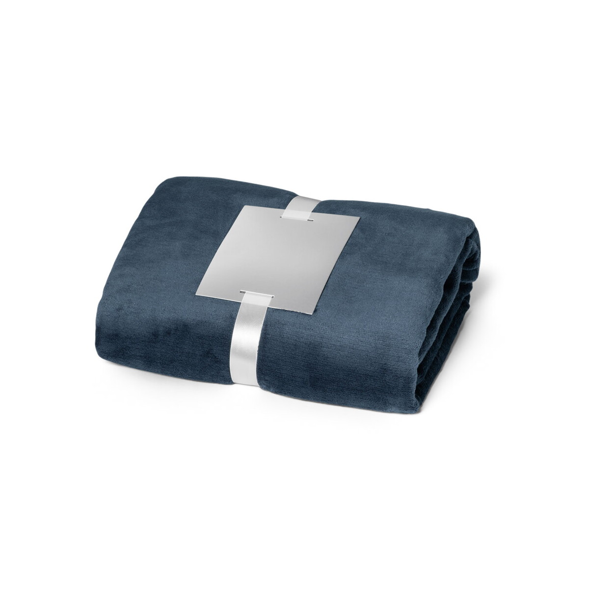 DYLEAF. Koc polarowy (240 g/m²) z tasiemką na kartę personalizacji - granatowy 99075_104