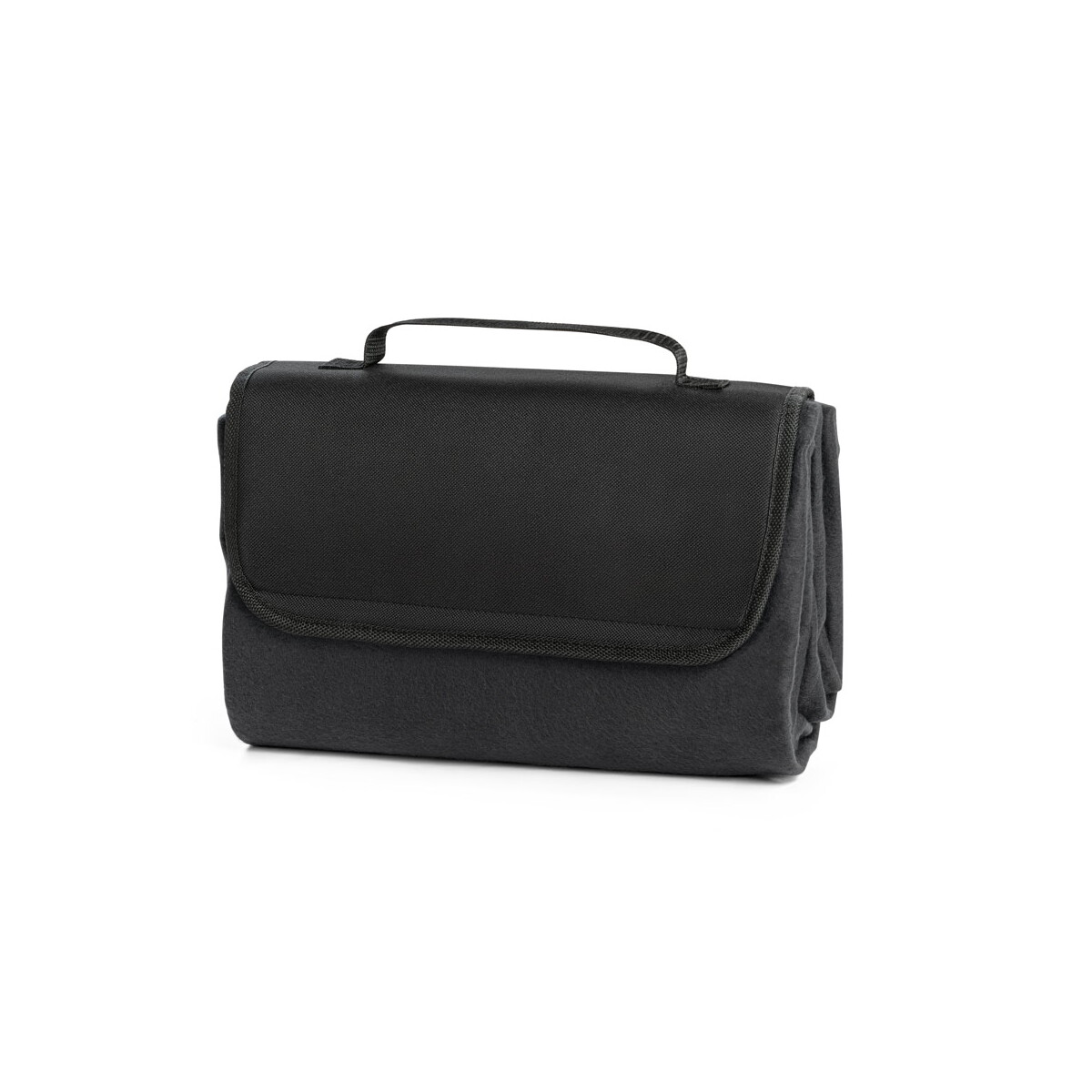 RILEY. Koc polarowy 180 g/m² z daszkiem - Czarny 99076_103