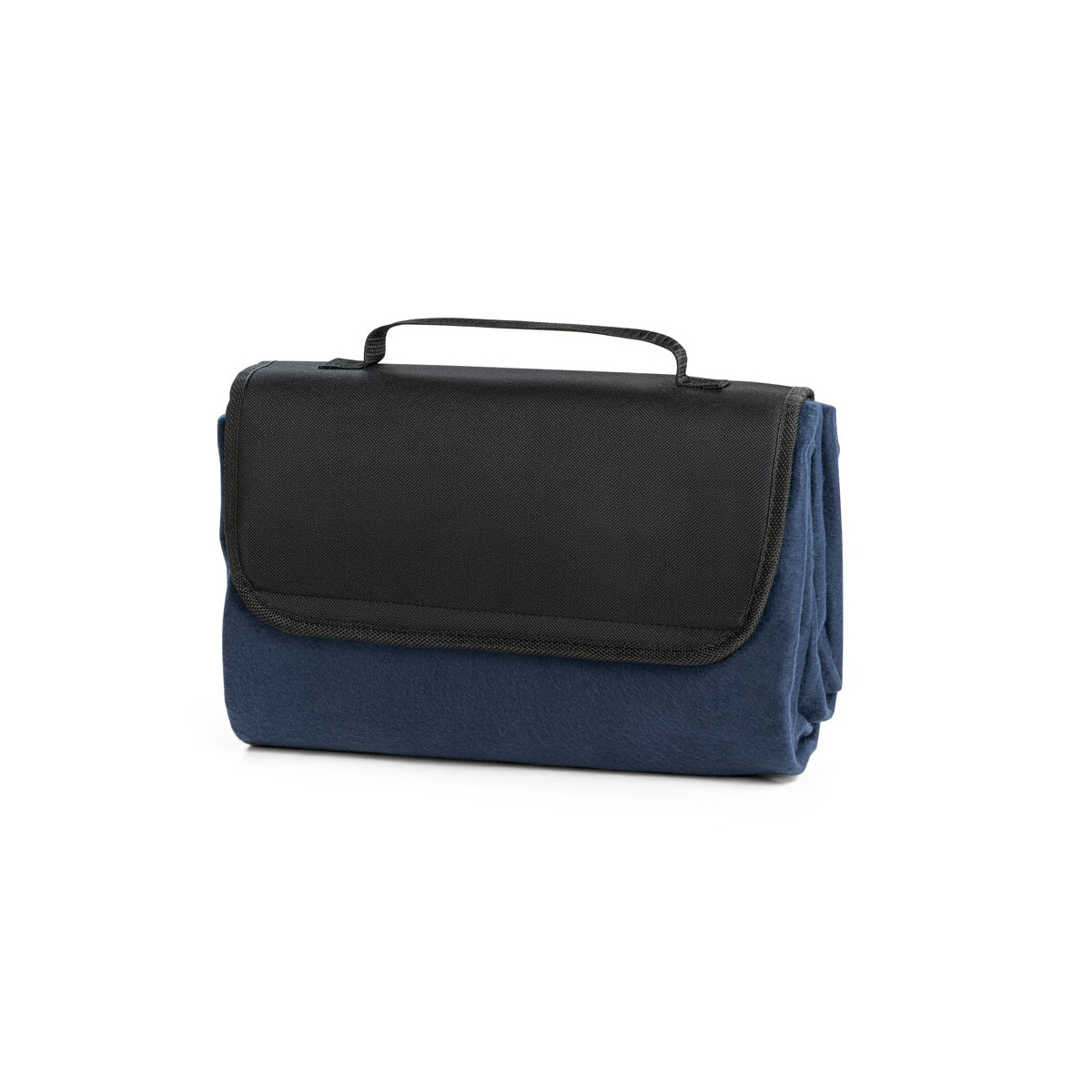 RILEY. Koc polarowy 180 g/m² z daszkiem - granatowy 99076_104