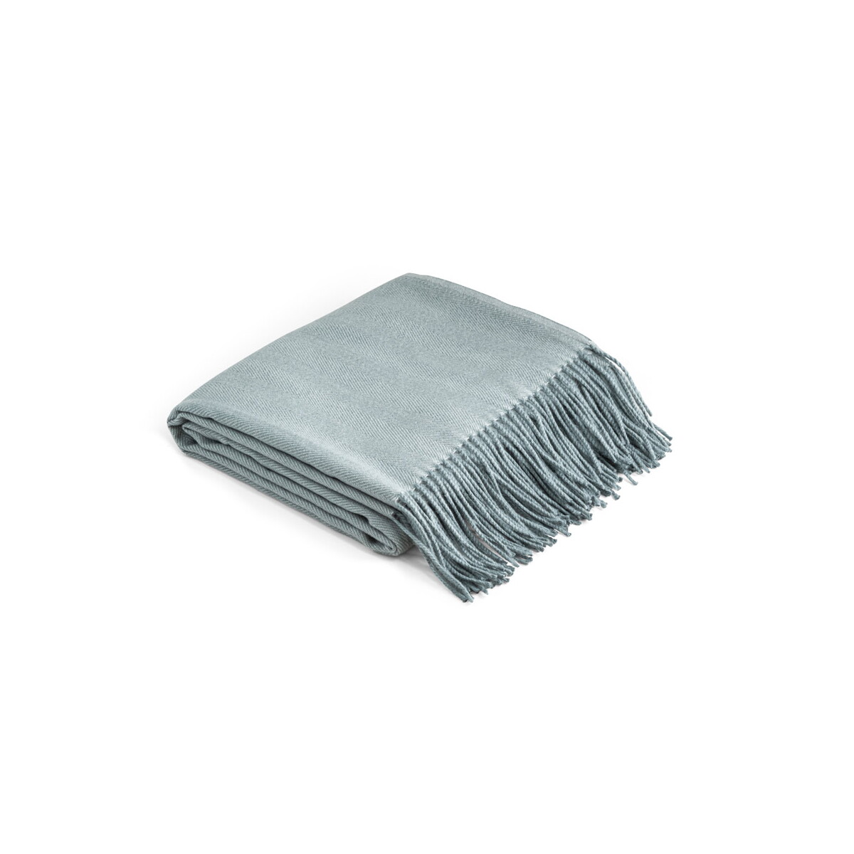SMOOTH. 100% akrylowy koc ze wstążką i kartą do personalizacji (270 g/m²) - Szary 99044_113