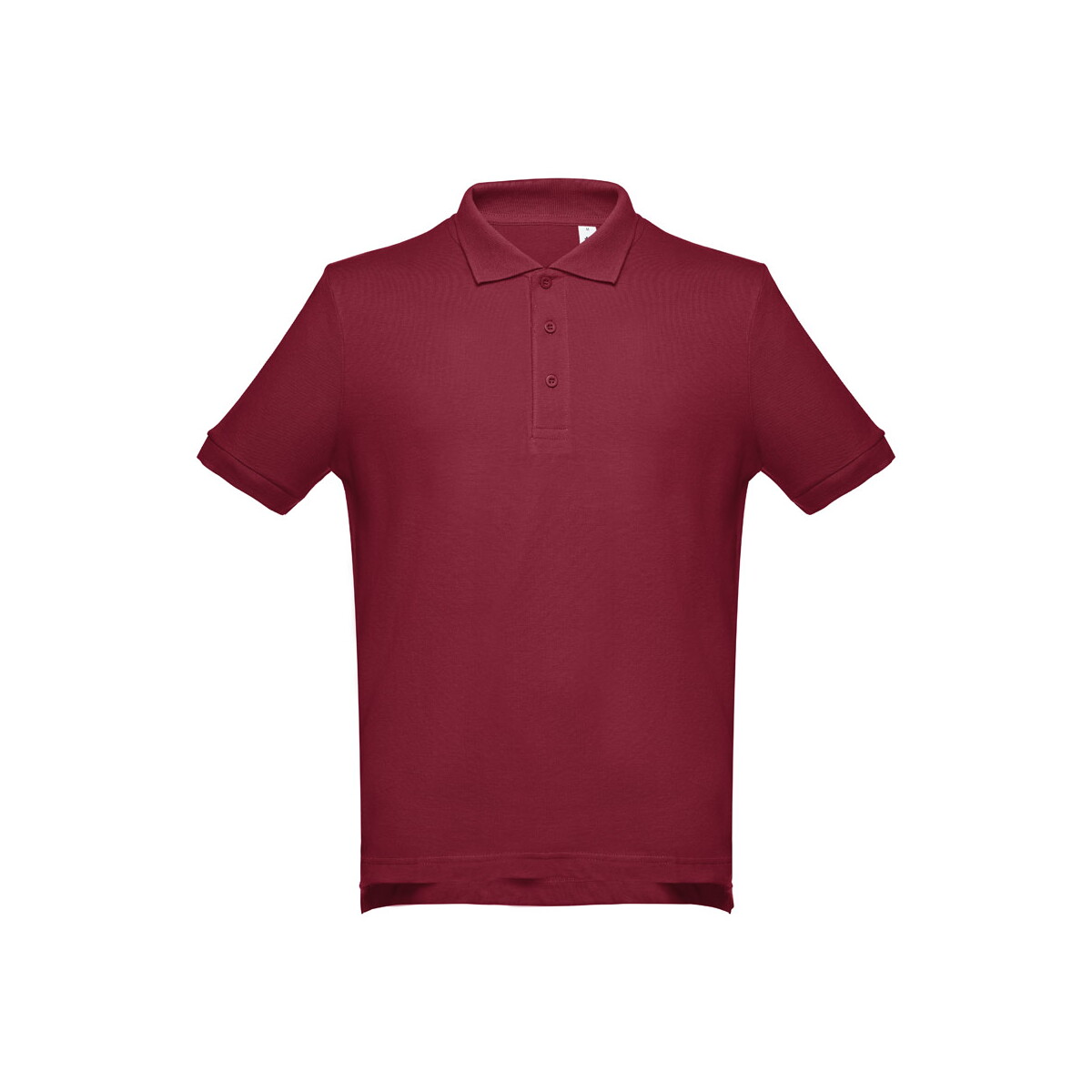 THC ADAM 3XL. Męski polo t-shirt - Burgundowy 30133_115