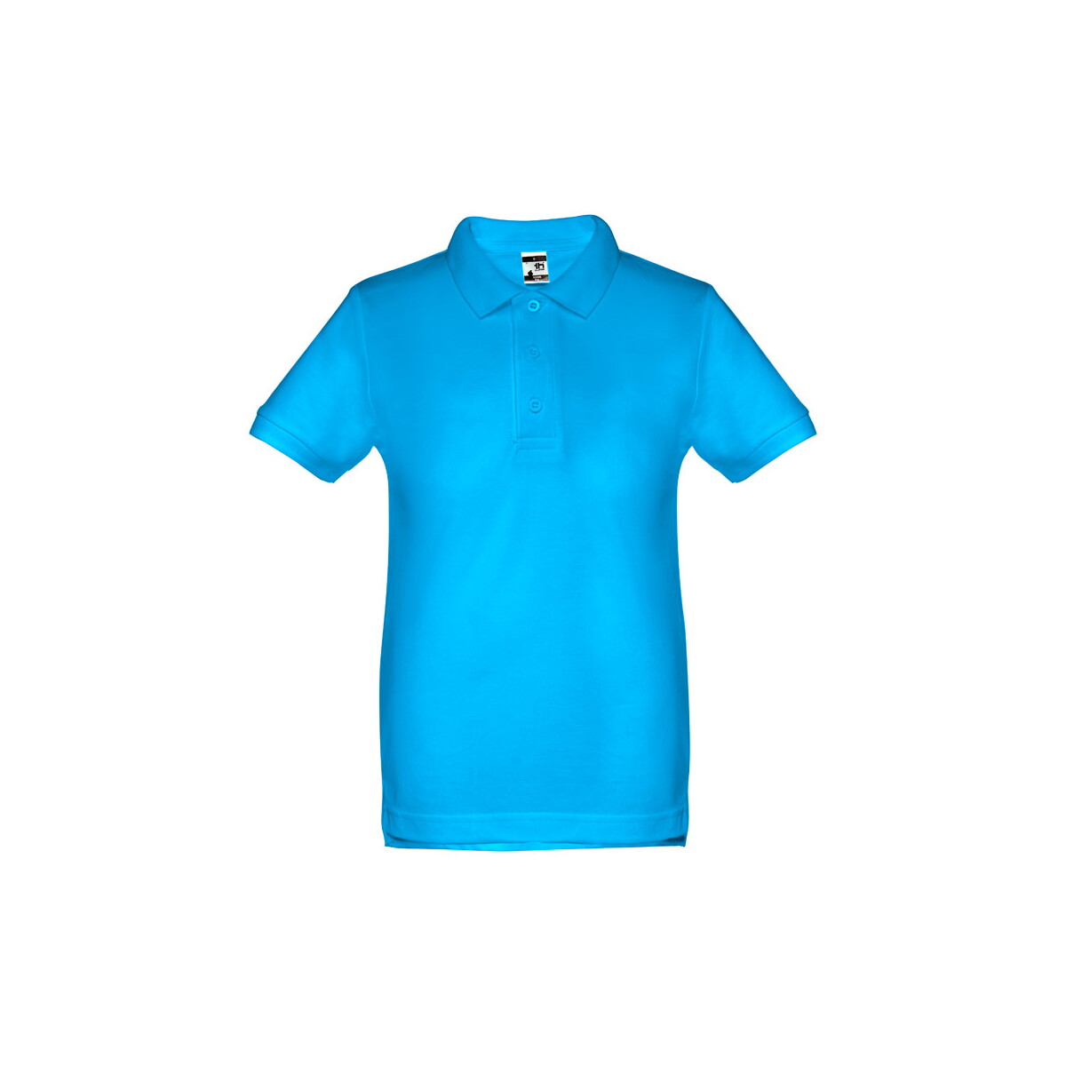 THC ADAM KIDS. Bawełniana koszulka polo z krótkim rękawem dla dzieci (unisex) - Morski niebieski 30173_154