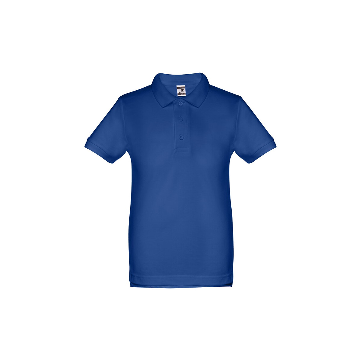 THC ADAM KIDS. Bawełniana koszulka polo z krótkim rękawem dla dzieci (unisex) - Szafirowa 30173_114