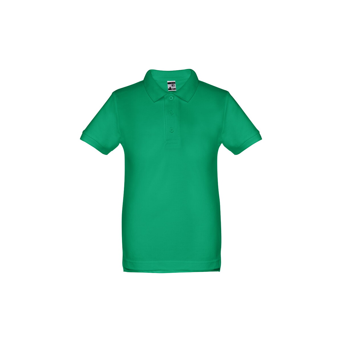 THC ADAM KIDS. Bawełniana koszulka polo z krótkim rękawem dla dzieci (unisex) - Zielona 30173_109