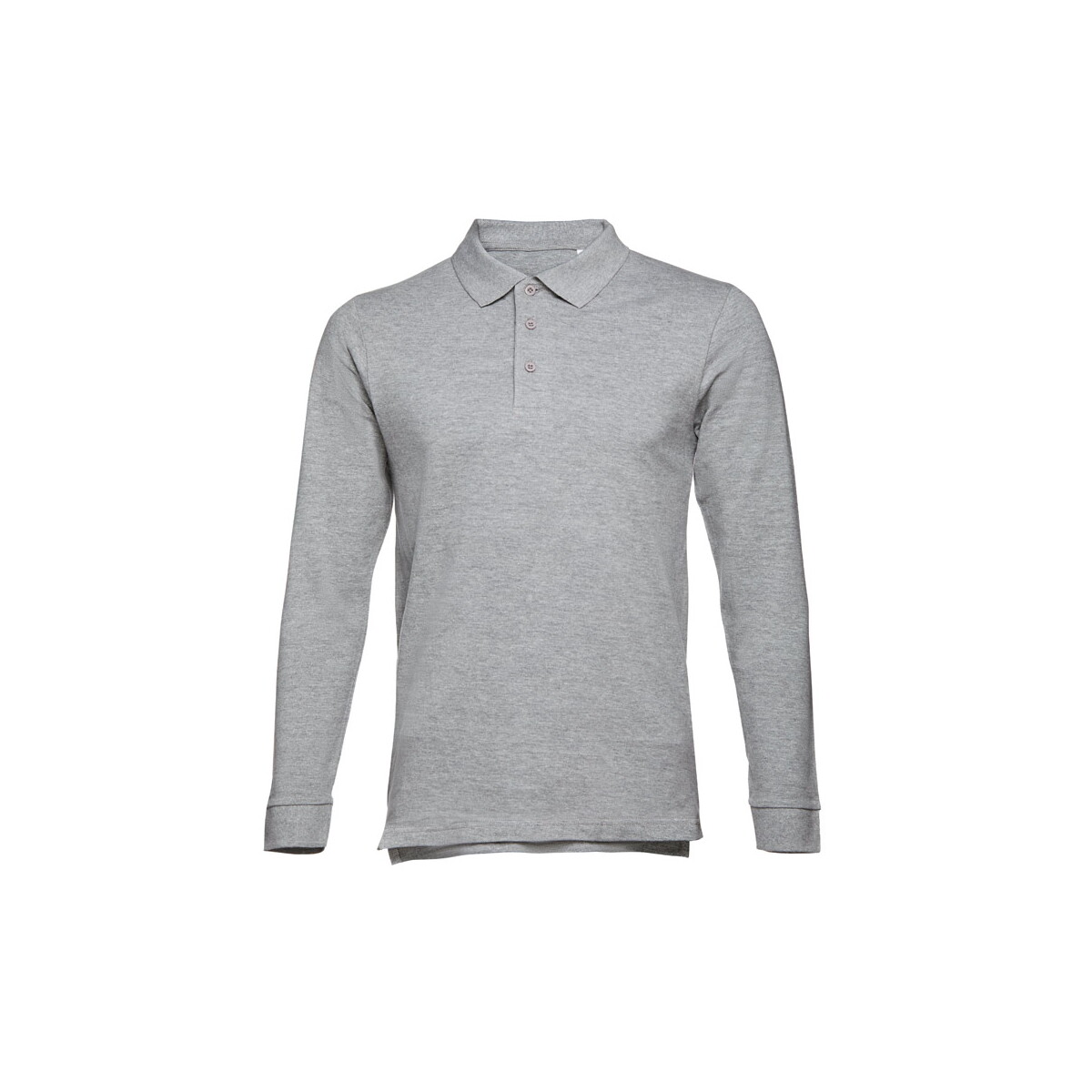THC BERN 3XL. Męski t-shirt z długim rękawem - Jasnoszary melanż 30143_183