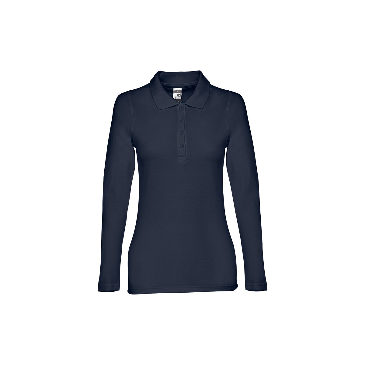 THC BERN WOMEN. Damski t-shirt z długim rękawem - Granatowy 30145_104