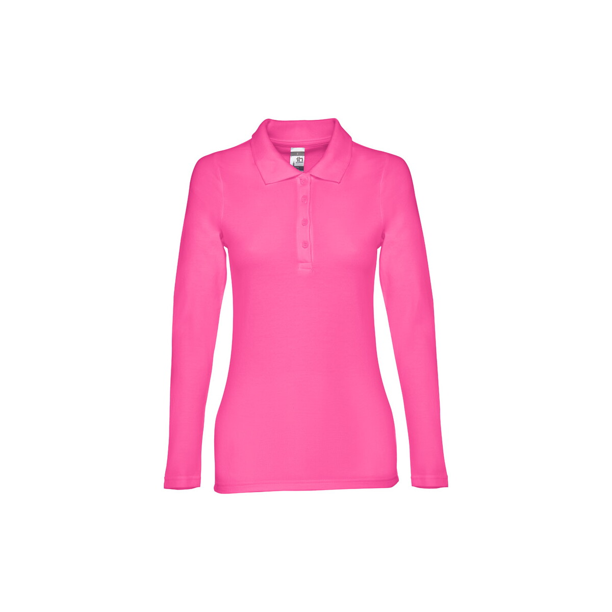 THC BERN WOMEN. Damski t-shirt z długim rękawem - Różowy 30145_102