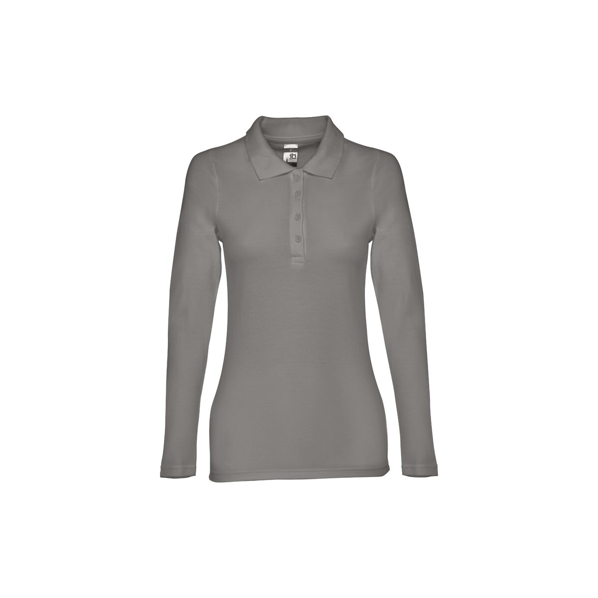 THC BERN WOMEN. Damski t-shirt z długim rękawem - Szary 30145_113