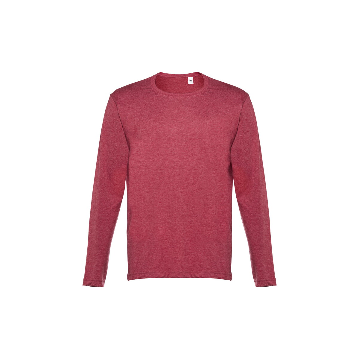 THC BUCHAREST. Męski t-shirt z długim rękawem - Czerwony melanż 30124_195