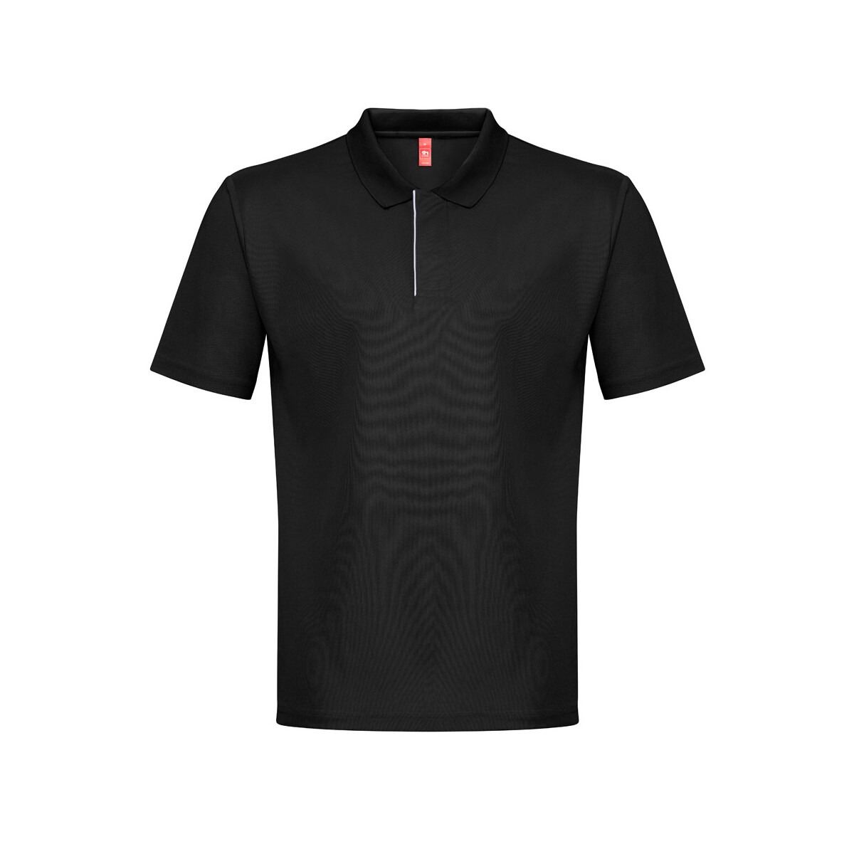 THC DYNAMIC. Męska techniczna koszulka polo - Czarna 30290_103