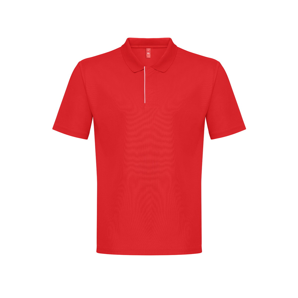 THC DYNAMIC. Męska techniczna koszulka polo - Czerwona 30290_105