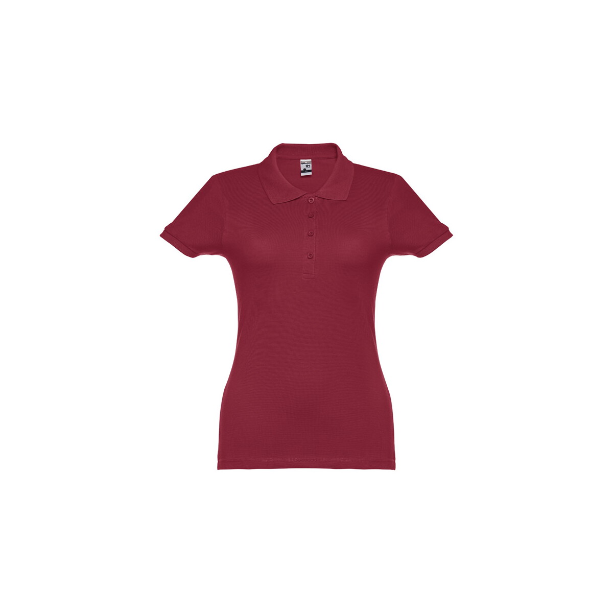 THC EVE. Damski polo t-shirt - Burgundowy 30135_115
