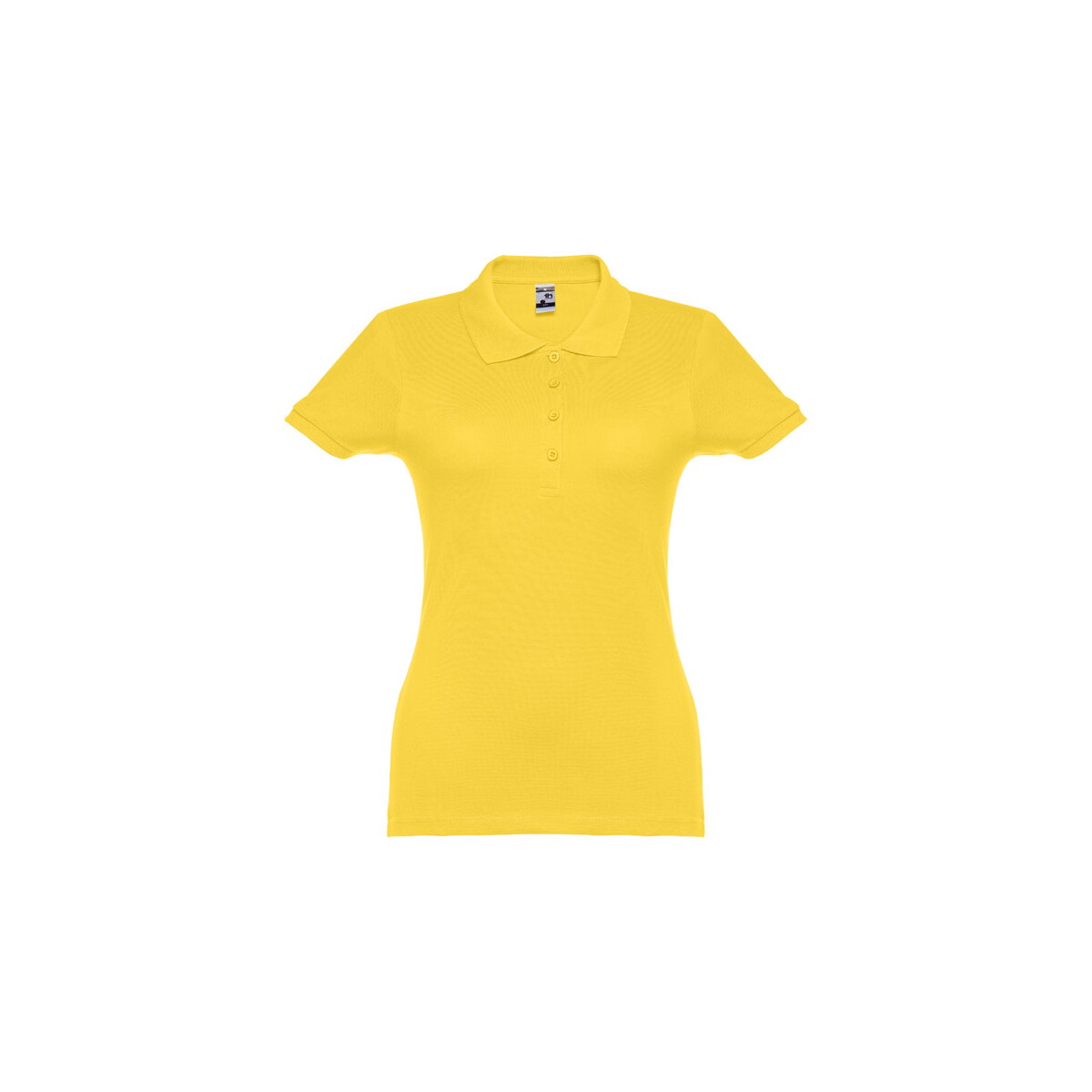 THC EVE. Damski polo t-shirt - Żółty 30135_108