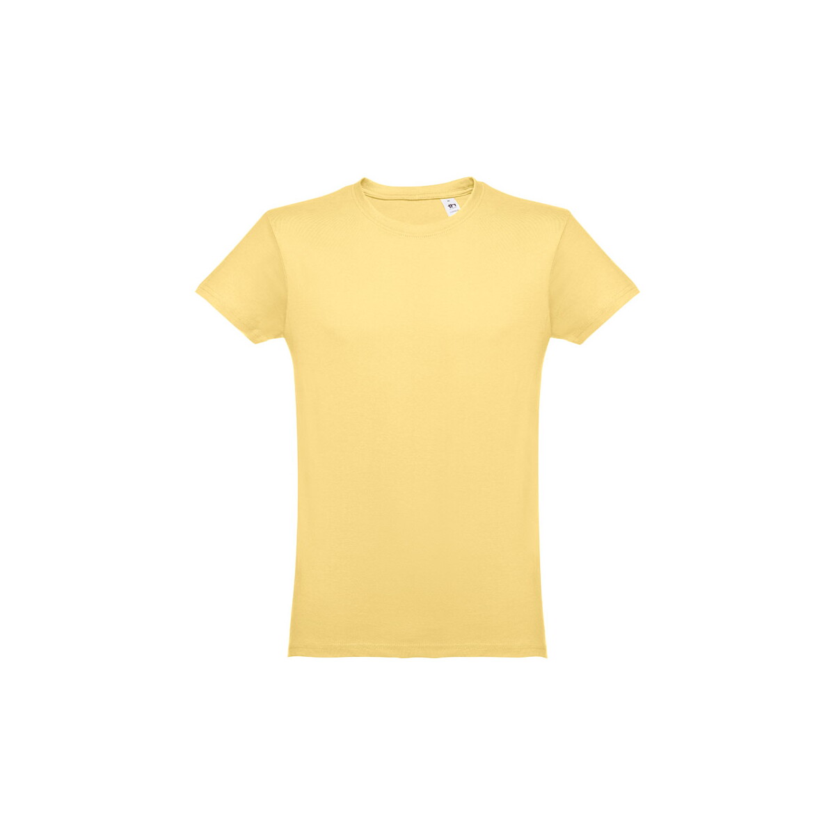 THC LUANDA. T-shirt męski z bawełny rurkowej - Cyfrowy żółty 30102_208