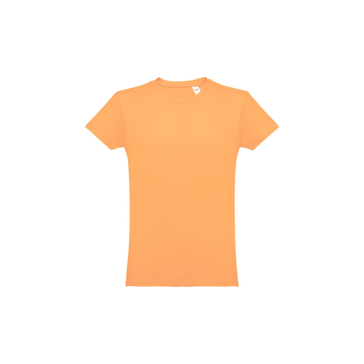 THC LUANDA. T-shirt męski z bawełny rurkowej - Koralowy pomarańcz 30102_178