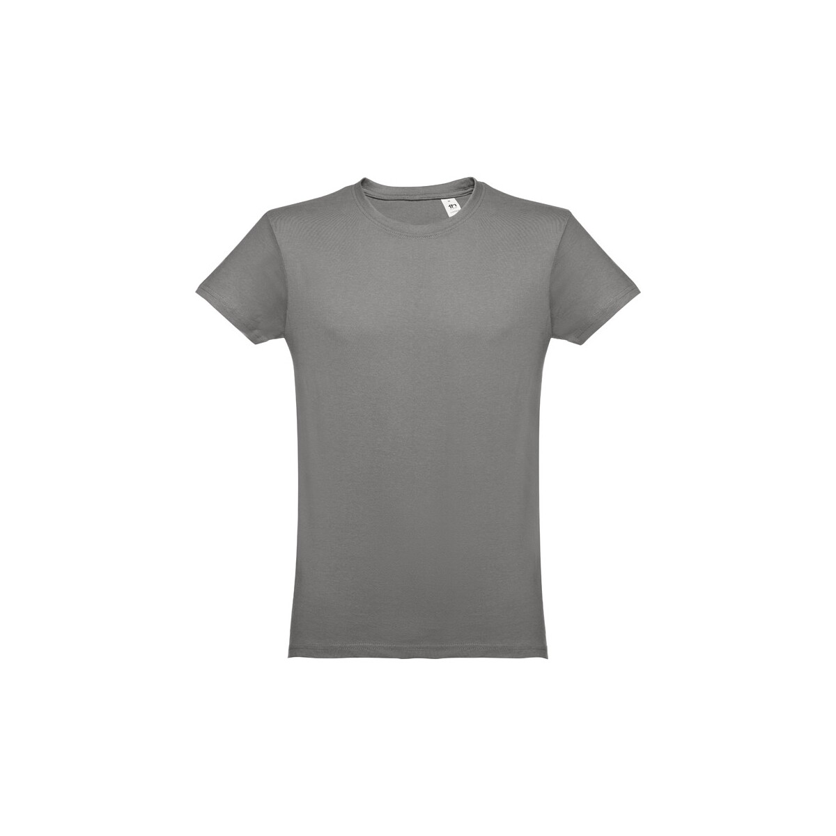 THC LUANDA. T-shirt męski z bawełny rurkowej - Szary 30102_113