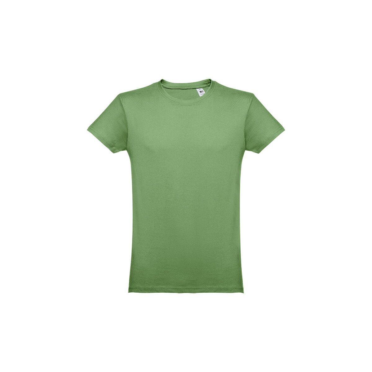 THC LUANDA. T-shirt męski z bawełny rurkowej - zielony jadeit 30102_146