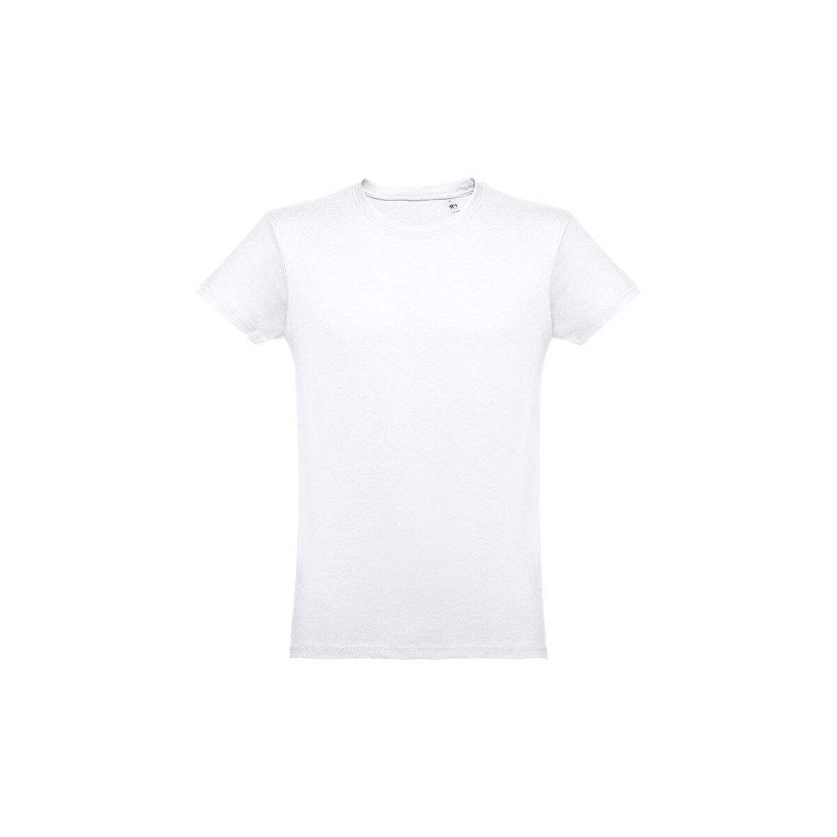 THC LUANDA WH. T-shirt męski z bawełny rurkowej. Kolor biały - Biały 30101_106