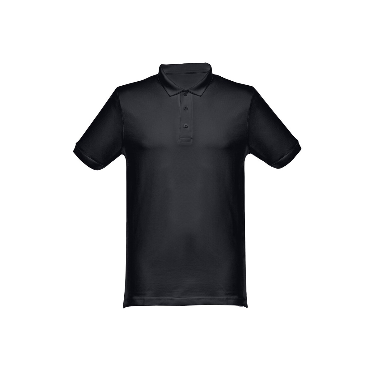 THC MONACO. Męski polo t-shirt - czarny 30188_103