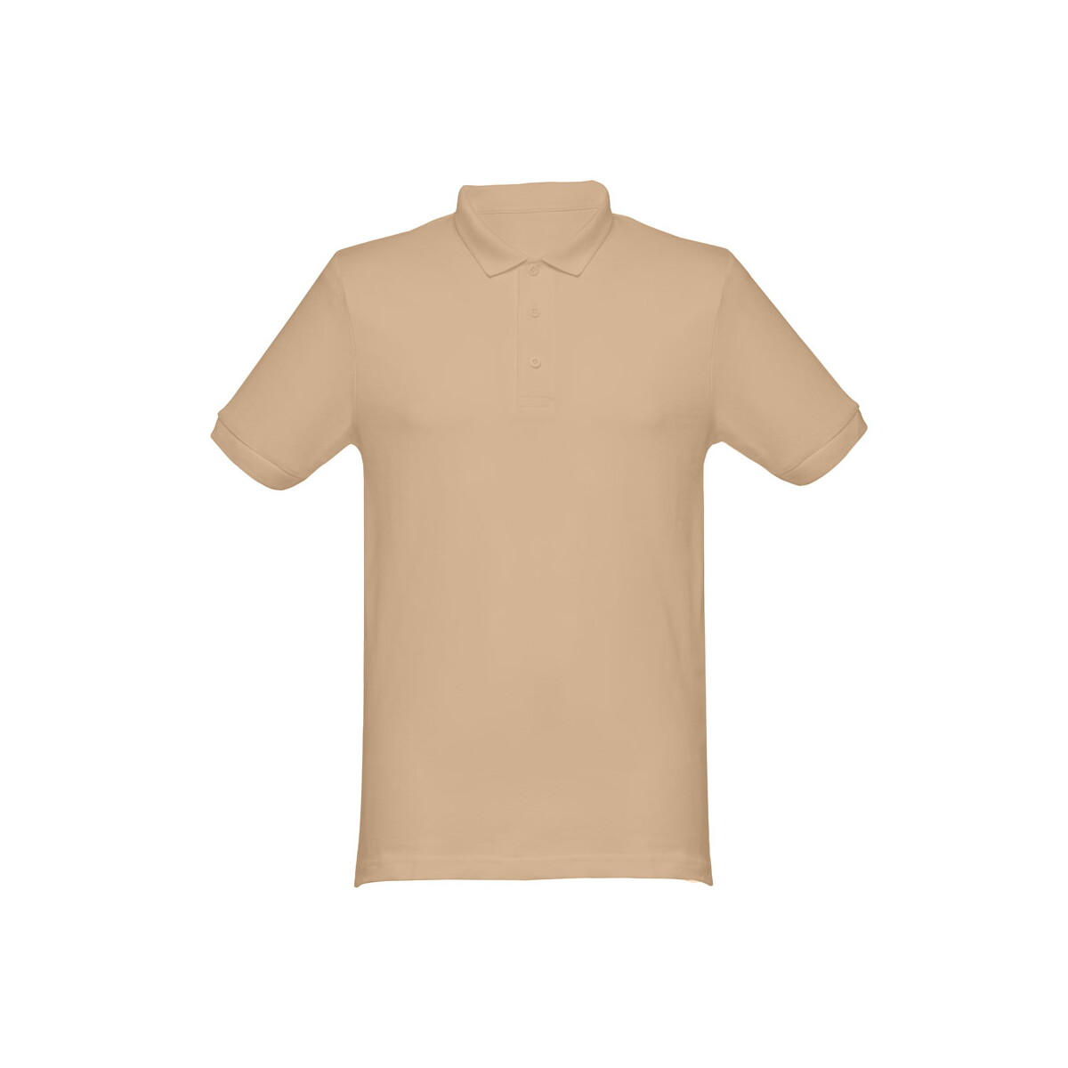 THC MONACO. Męski polo t-shirt - Jasny brązowy 30188_111