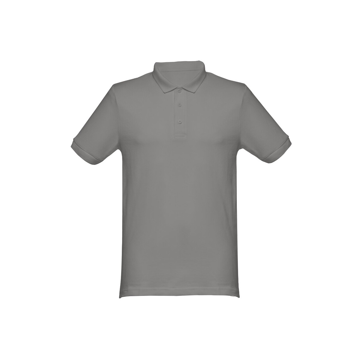 THC MONACO. Męski polo t-shirt - Szary 30188_113