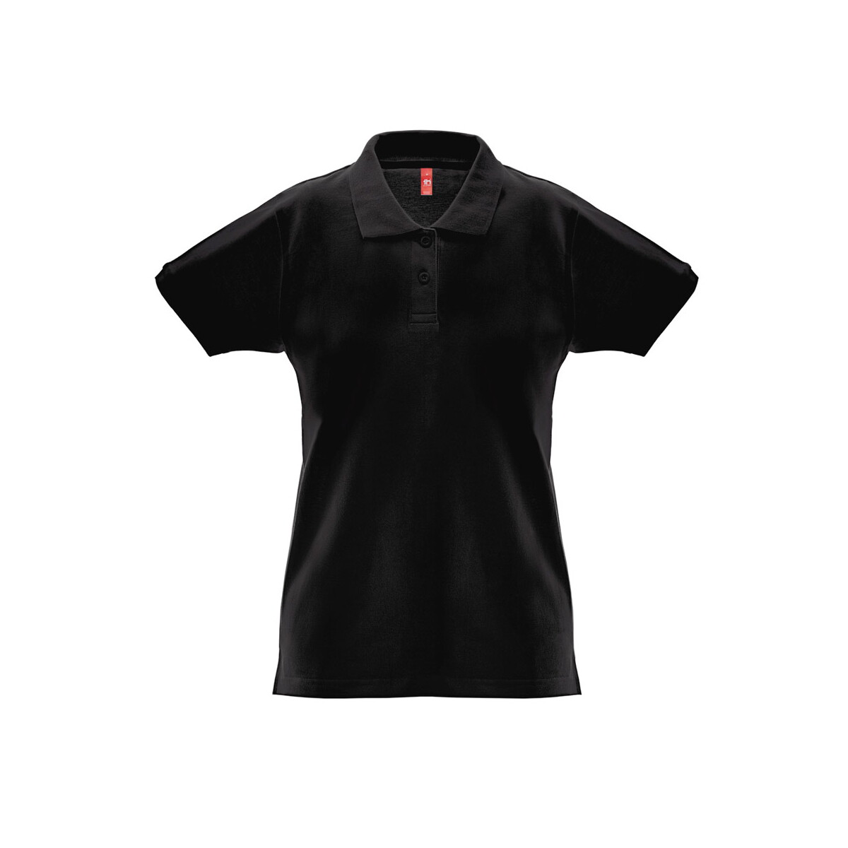 THC MONACO WOMEN. Damska koszulka polo - Czarna 30262_103
