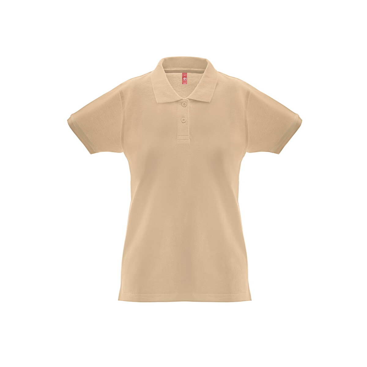 THC MONACO WOMEN. Damska koszulka polo - Jasny brązowy 30262_111