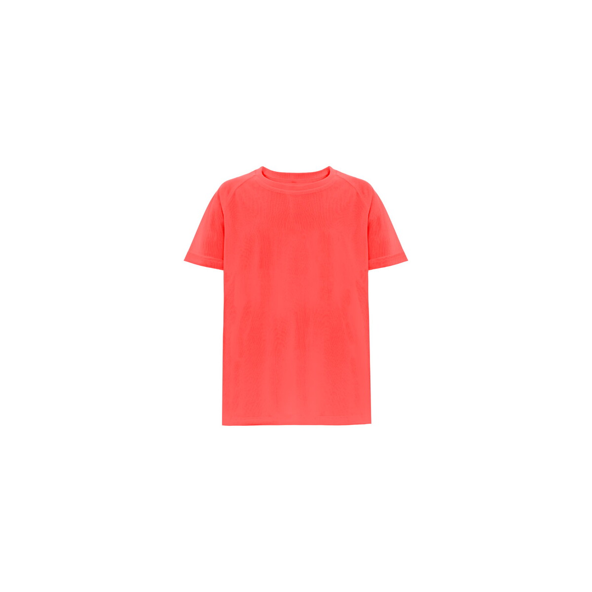 THC MOVE KIDS. T-shirt poliestrowy z krótkim rękawem dla dzieci - Ciemny pomarańczowy 30275_138