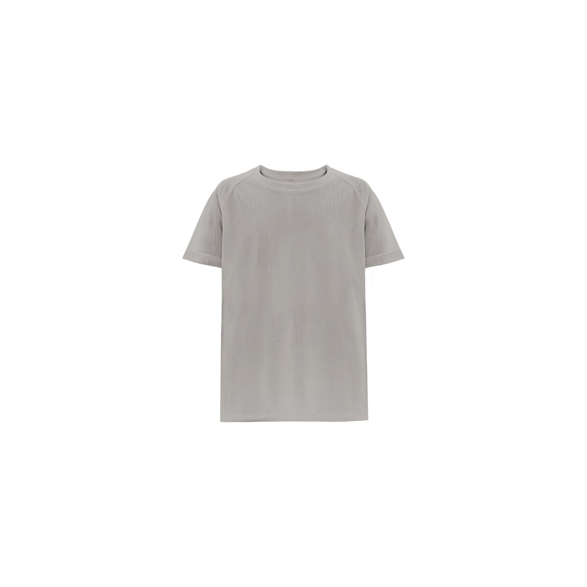 THC MOVE KIDS. T-shirt poliestrowy z krótkim rękawem dla dzieci - Jasno szary 30275_123