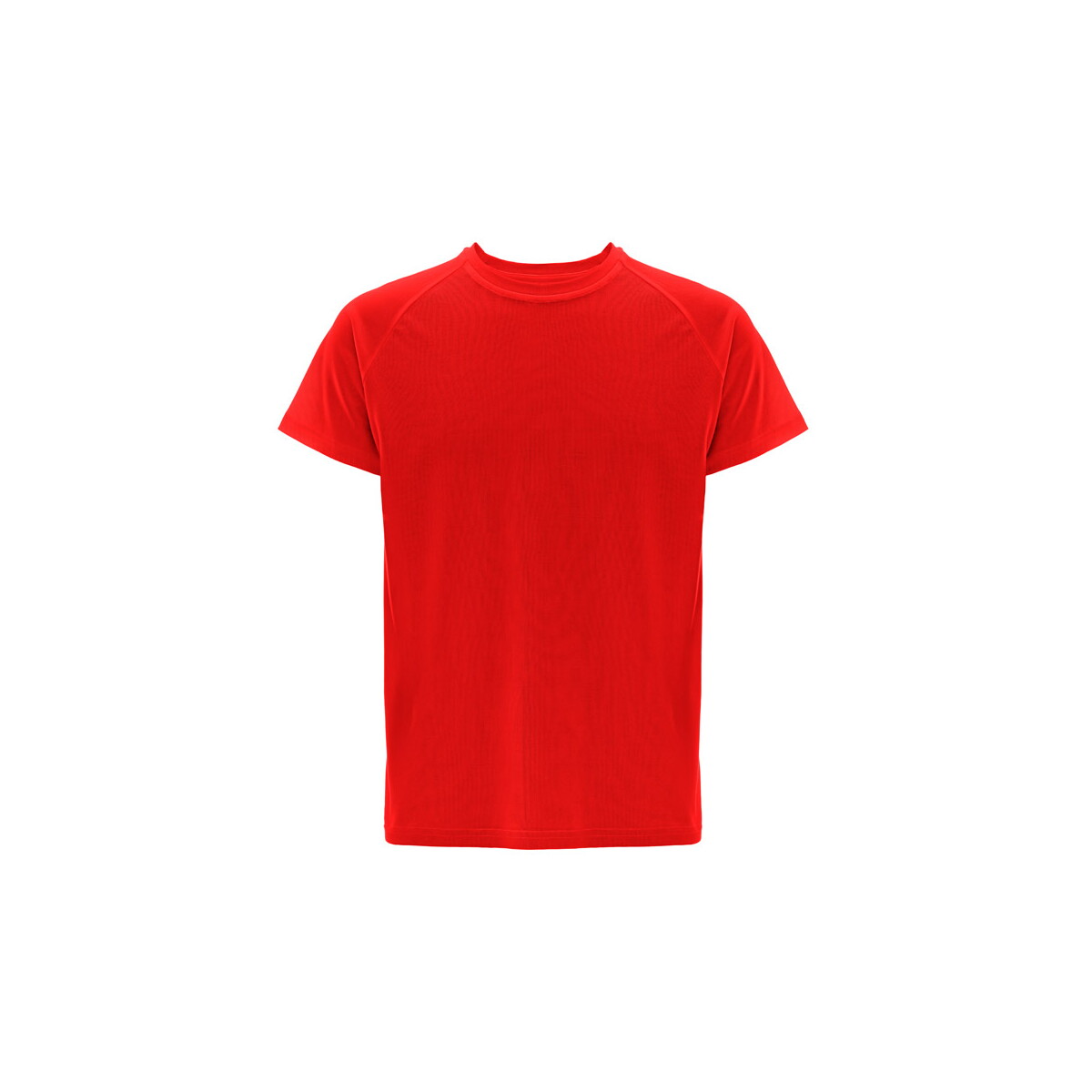 THC MOVE. T-shirt techniczny z krótkim rękawem wykonany z poliestru - Czerwony 30273_105