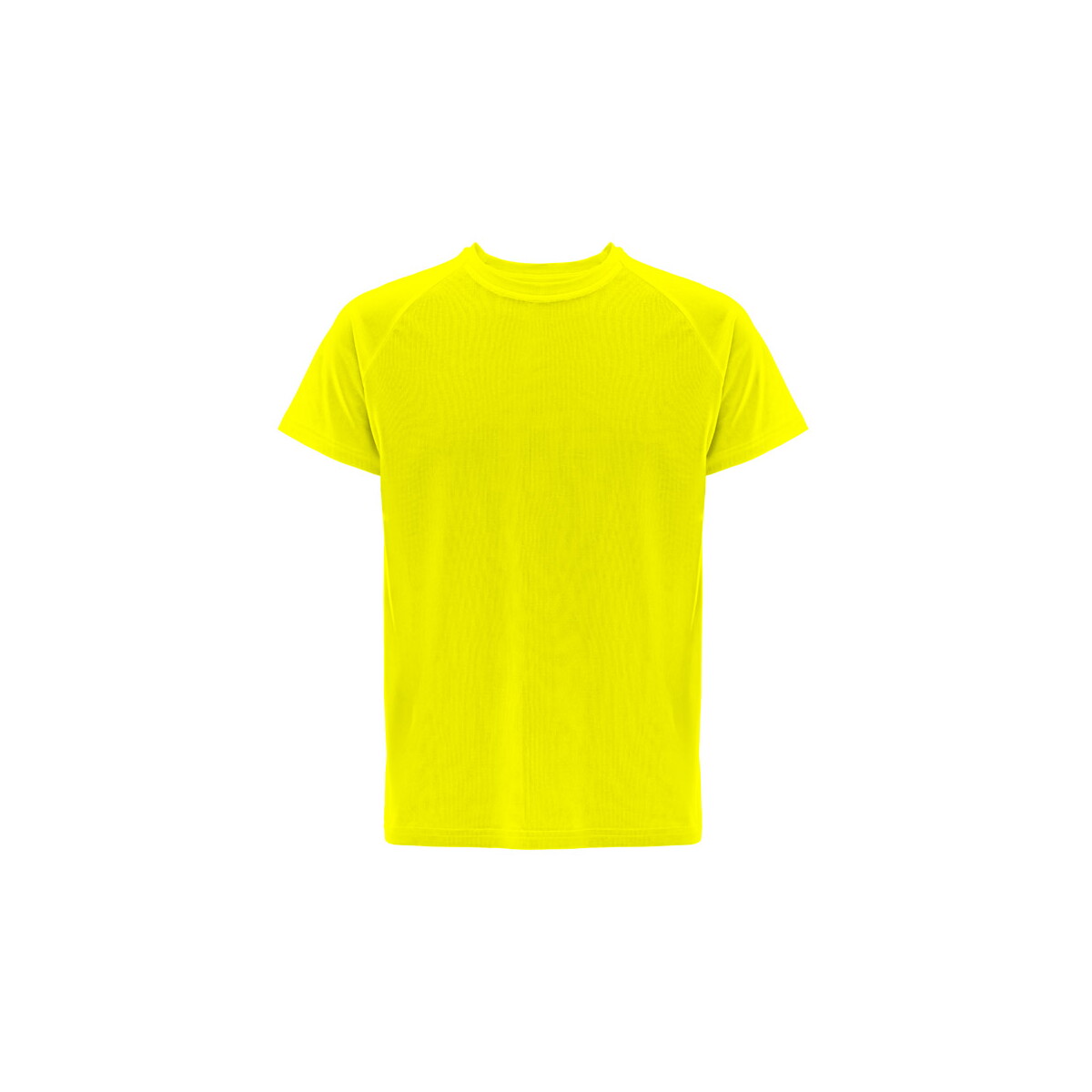 THC MOVE. T-shirt techniczny z krótkim rękawem wykonany z poliestru - Fluorescencyjny żółty 30273_188