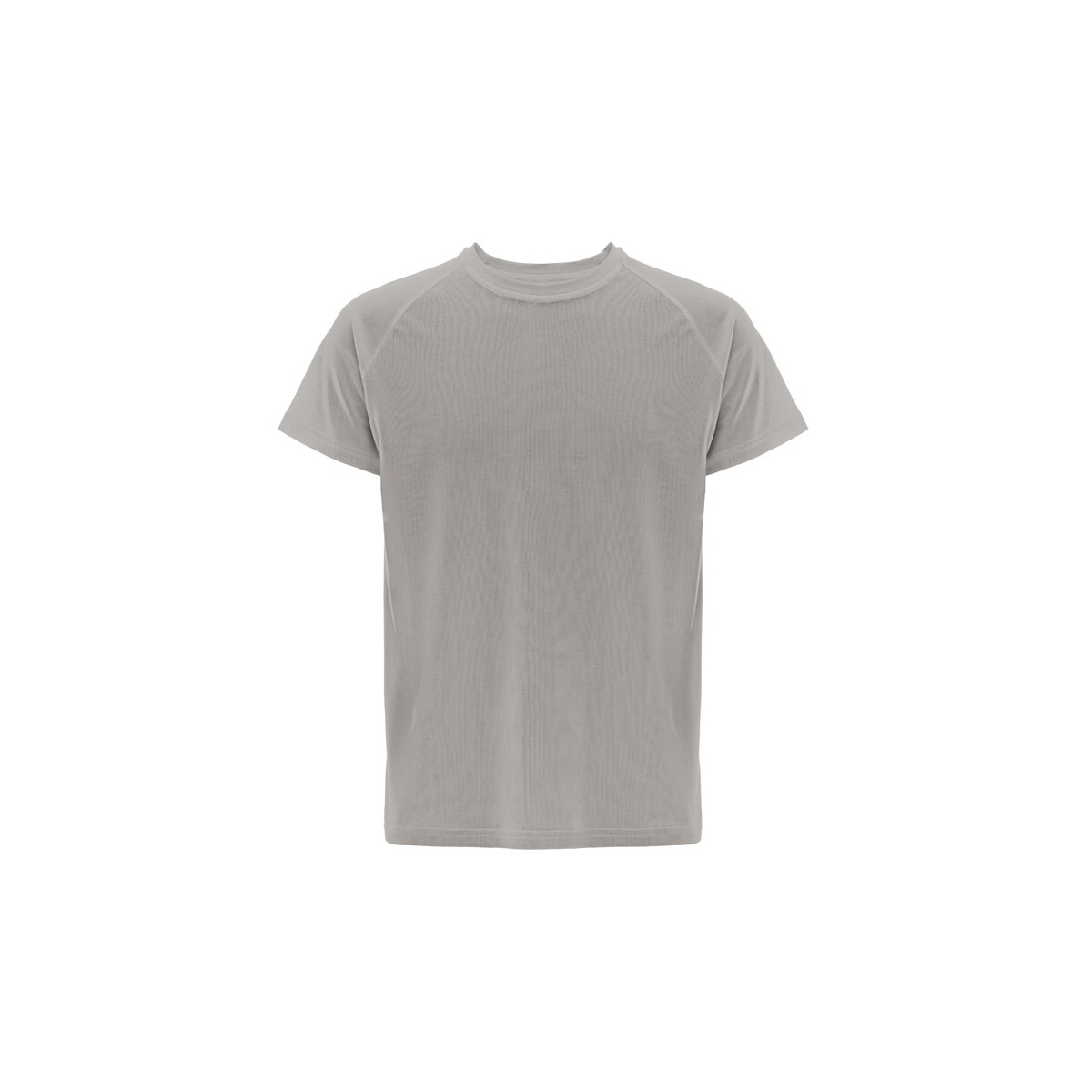 THC MOVE. T-shirt techniczny z krótkim rękawem wykonany z poliestru - Jasno szary 30273_123