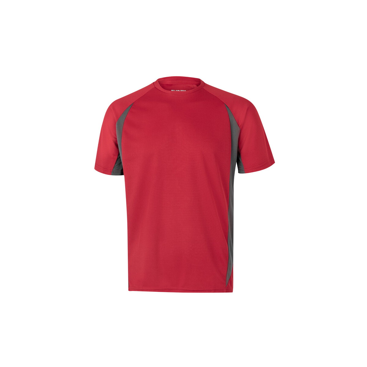 VL SLAYER. Dwukolorowa bluza frotte (260 g/m²) z poliestru (65%) i bawełny (35%) - Czerwona/Szara 36034_235