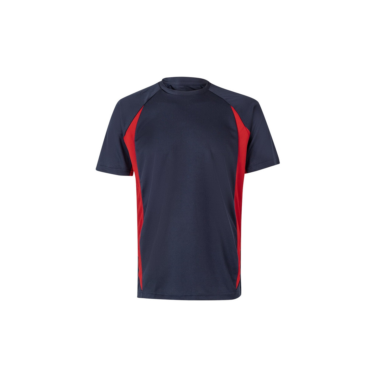 VL SLAYER. Dwukolorowa bluza frotte (260 g/m²) z poliestru (65%) i bawełny (35%) - Granatowa/Czerwona 36034_224