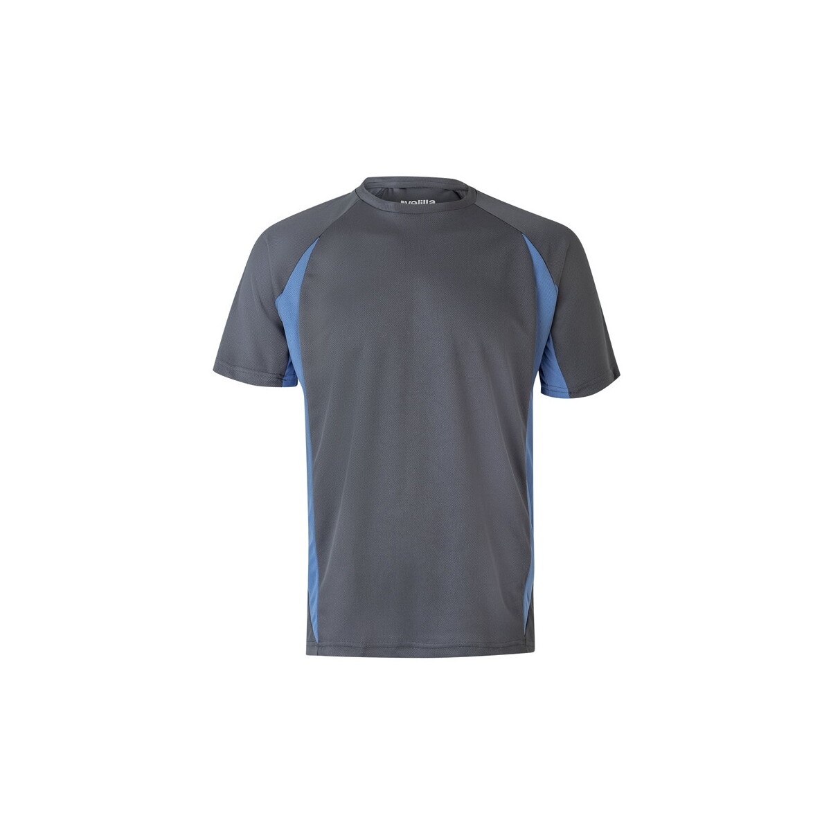 VL SLAYER. Dwukolorowa bluza frotte (260 g/m²) z poliestru (65%) i bawełny (35%) - Szara/Błękitna 36034_227