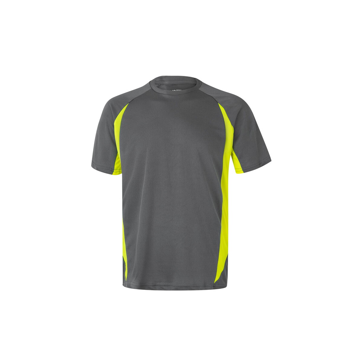 VL SLAYER. Dwukolorowa bluza frotte (260 g/m²) z poliestru (65%) i bawełny (35%) - Szara/Żółta 36034_207