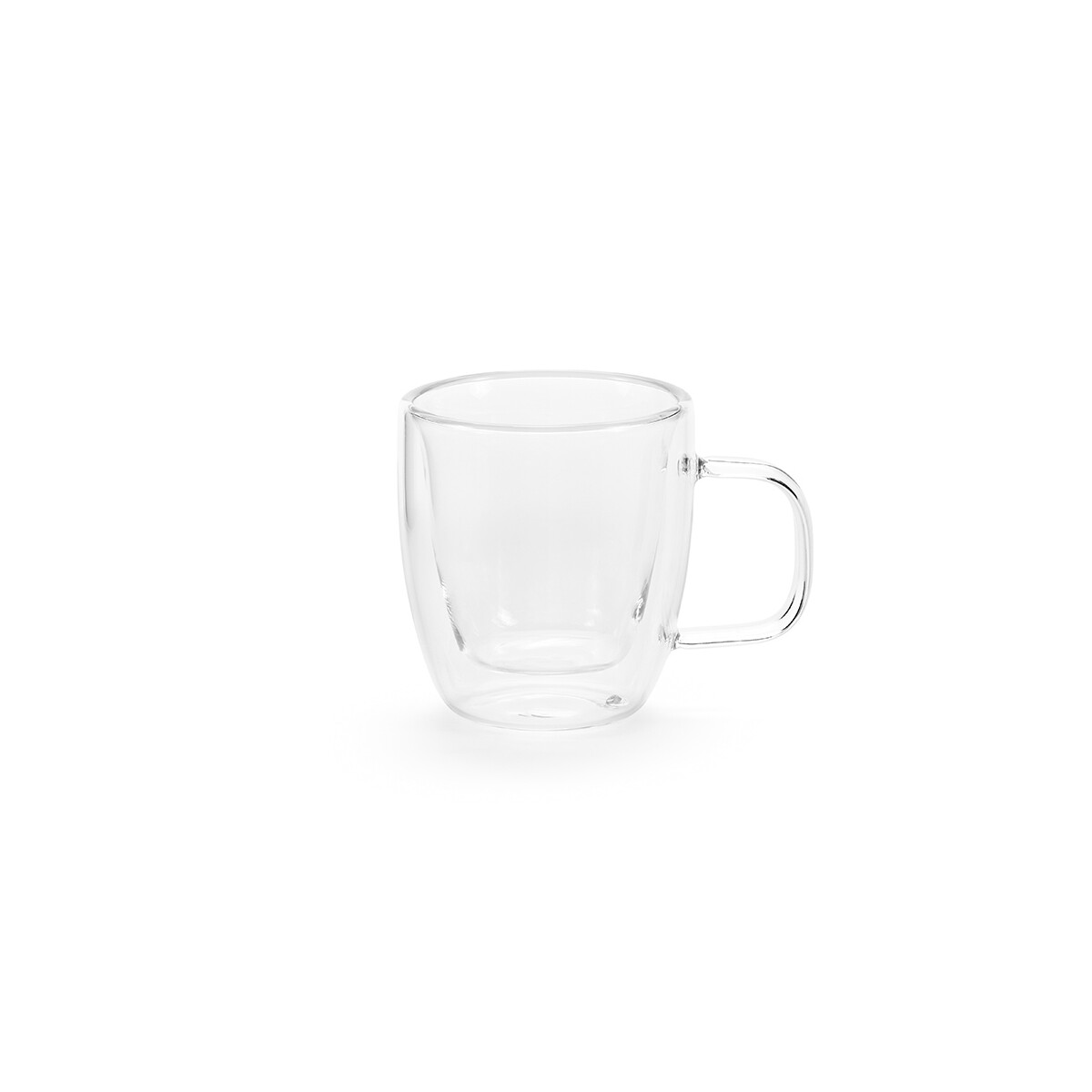 Elbe 75 Kubek ze szkła borokrzemowego 65 ml - transparentny AMG014_110
