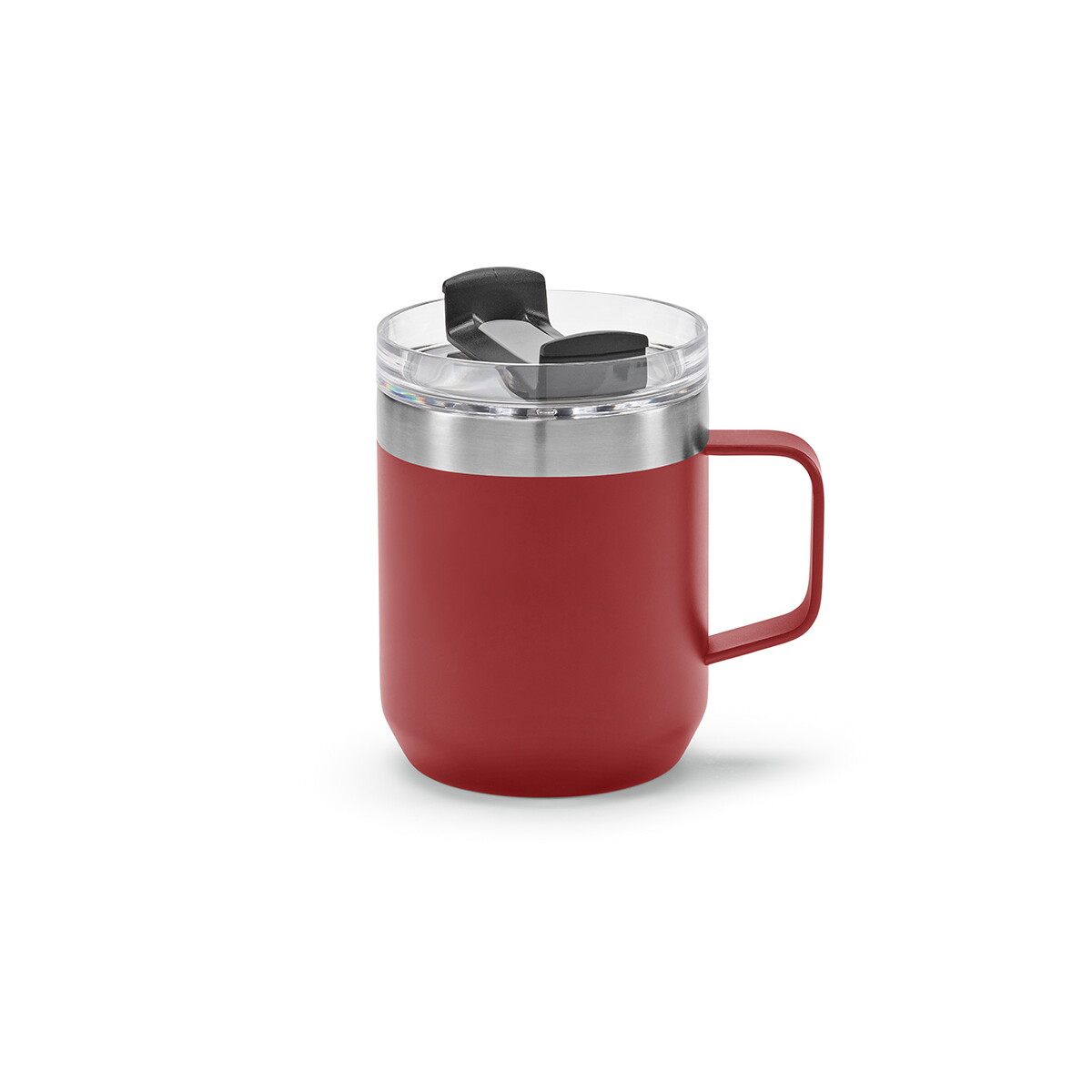 Kubek Shinano z recyklingowanej stali nierdzewnej 420 ml - burgundowy AMG018_115