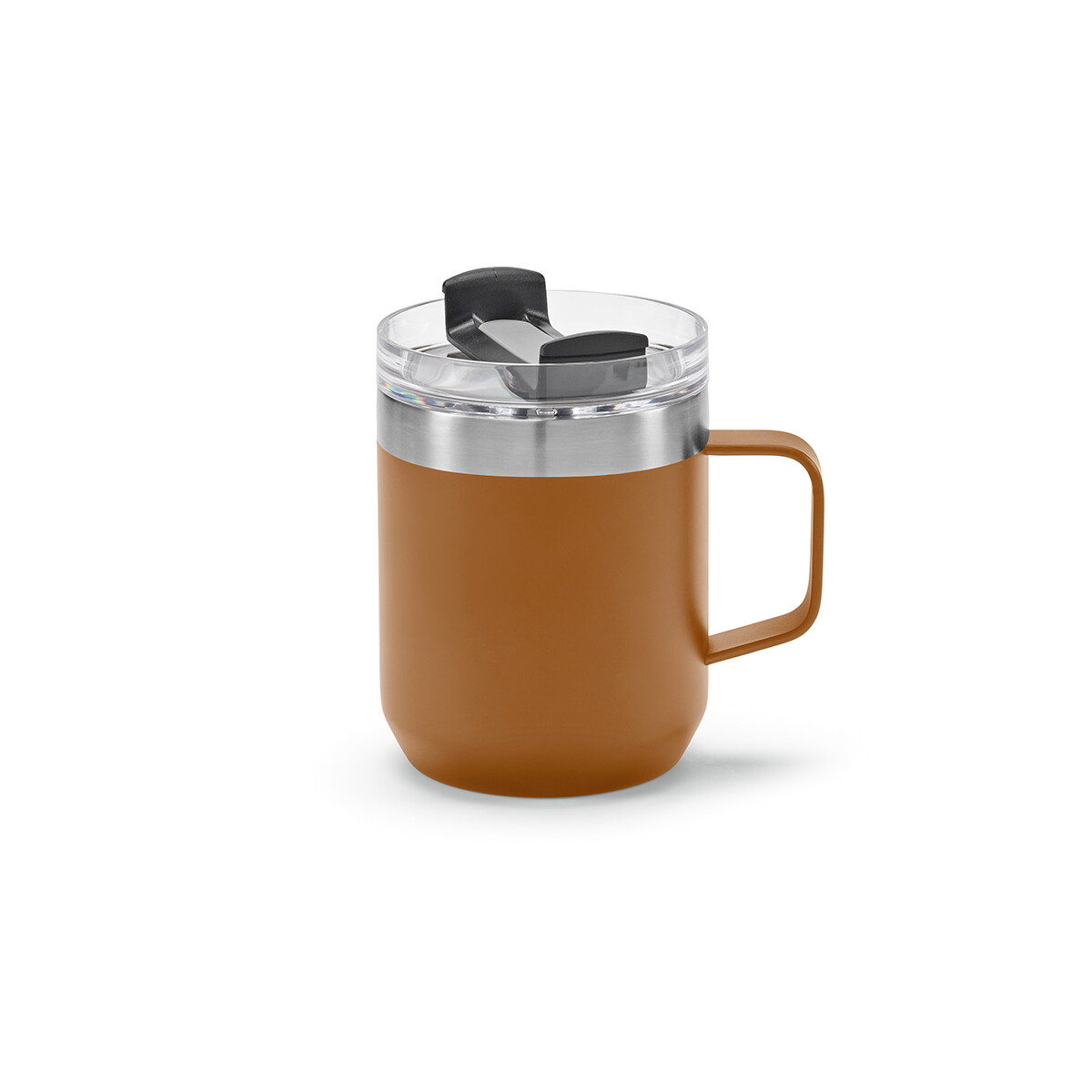 Kubek Shinano z recyklingowanej stali nierdzewnej 420 ml - Camelowy AMG018_191