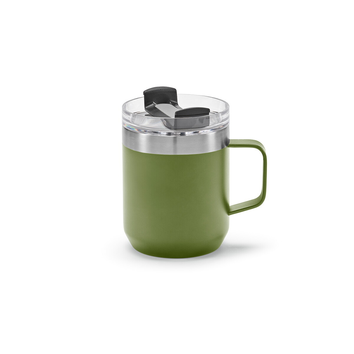 Kubek Shinano z recyklingowanej stali nierdzewnej 420 ml - Ciemno zielony AMG018_149