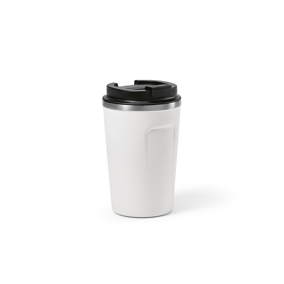 Limpopo Kubek podróżny ze stali nierdzewnej z recyklingu 460 ml - Biały ACP008_106