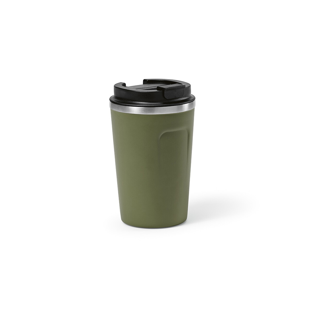Limpopo Kubek podróżny ze stali nierdzewnej z recyklingu 460 ml - Ciemno zielony ACP008_149