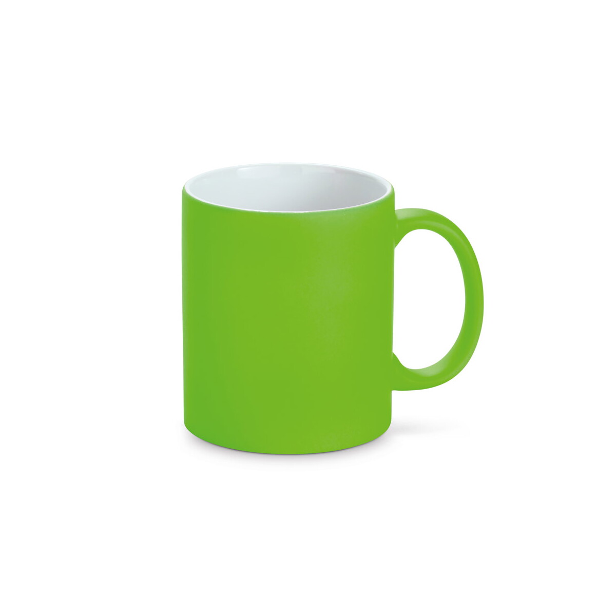 LYNCH. Kubek ceramiczny 350 ml z neonowym wykończeniem - Jasno zielony 93886_119