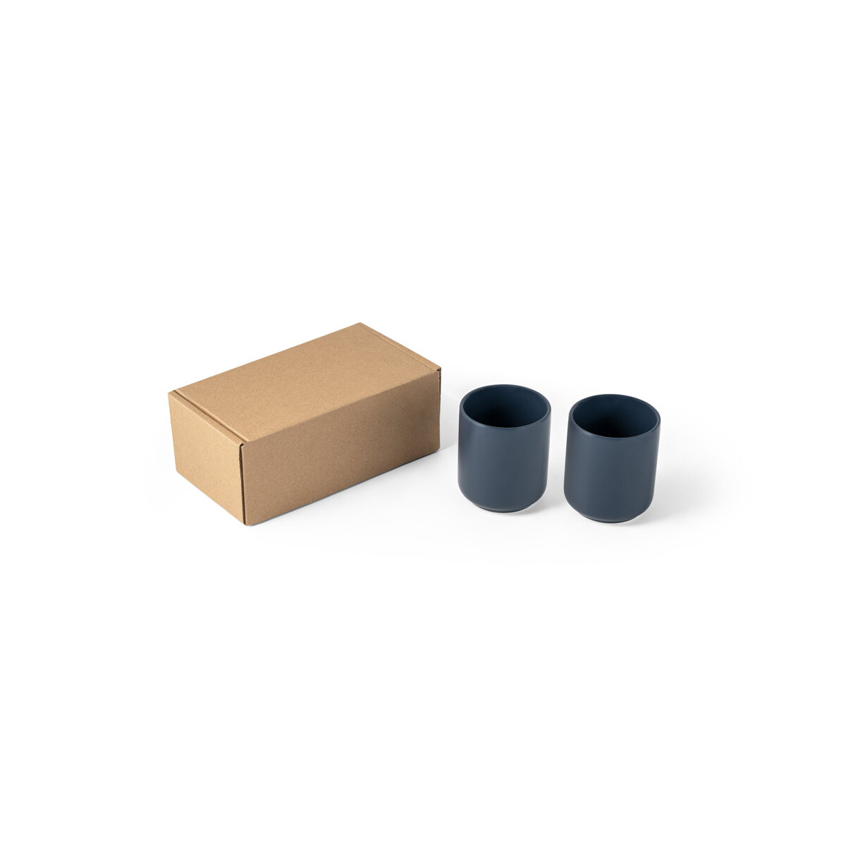 OWENS. Zestaw ceramicznych kubków 280 ml - Granatowe 94253_134