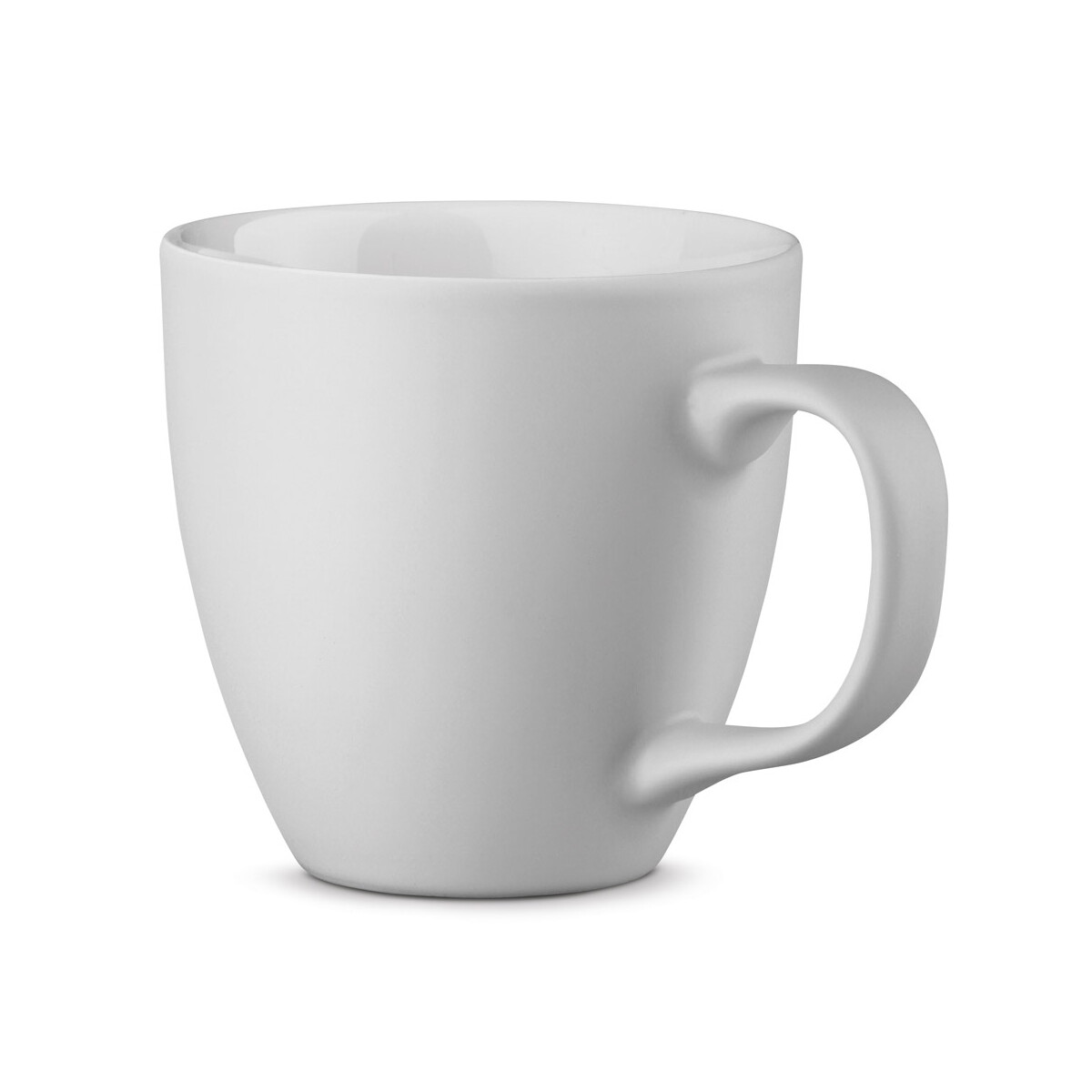 PANTHONY MAT. Porcelanowy kubek z hydroglazurą o pojemności 450 ml - Biały 94045_106