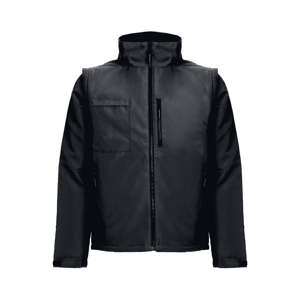 THC ASTANA. Wyściełana kurtka poliestrowa (unisex) - Czarna 30251_103