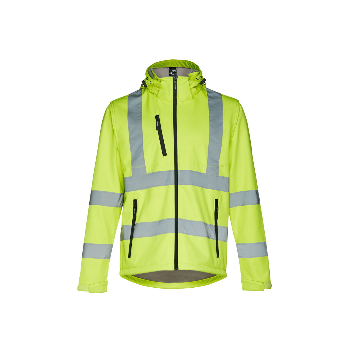 THC ZAGREB WORK. Kurtka softshell o wysokiej widoczności (unisex) - Fluorescencyjna żółta 30182_188