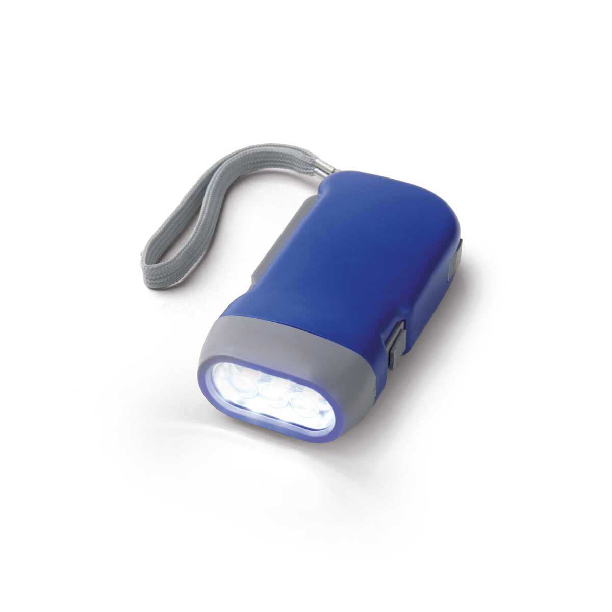 EDDIE. Latarka na dynamo z 3 diodami LED - granatowa 94720_104