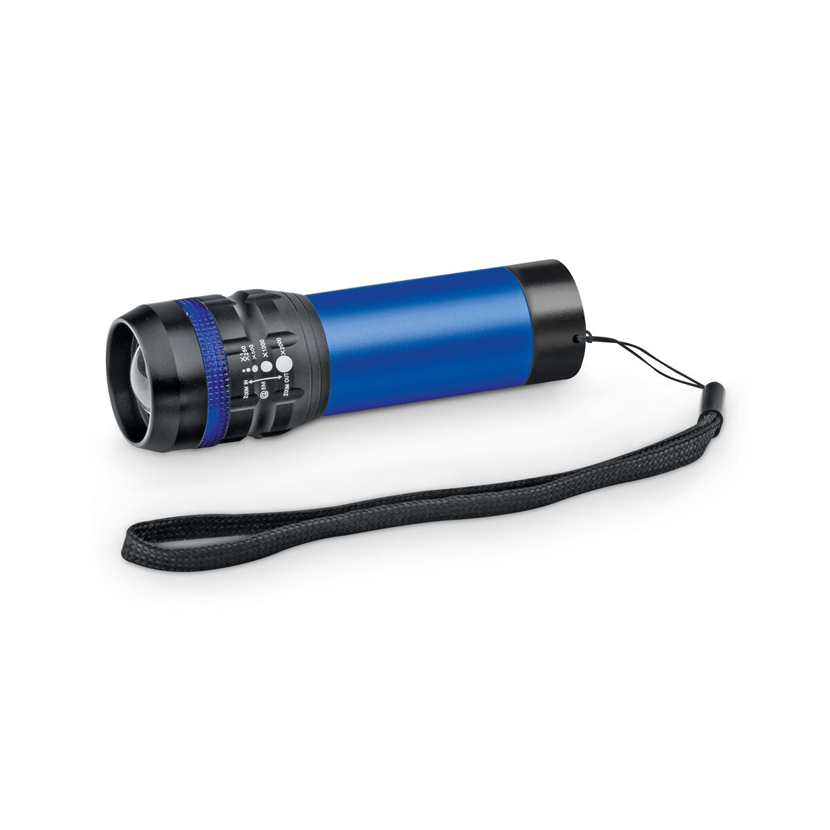 ZOOMIN. Aluminiowa latarka z funkcją zoomu z 3 trybami świecenia - Granatowa 94758_104